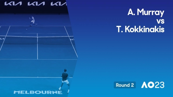 Andy Murray v Thanasi Kokkinakis Highlights (2R) | Australian Open 2023