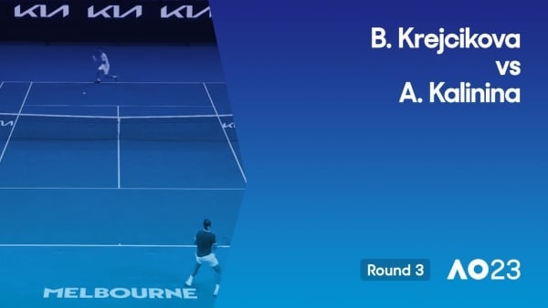 Barbora Krejcikova v Anhelina Kalinina Highlights (3R) | Australian Open 2023