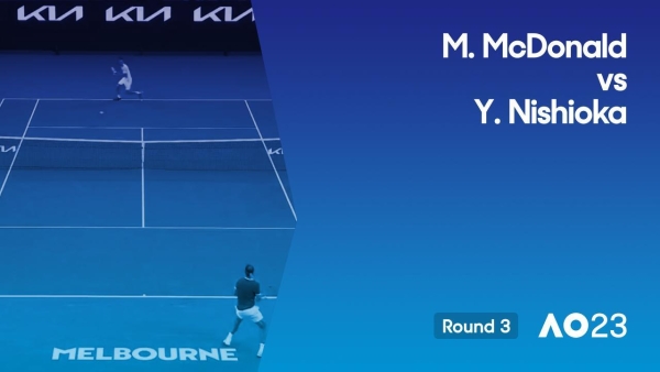 Mackenzie McDonald v Yoshihito Nishioka Highlights (3R) | Australian Open 2023