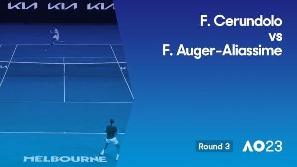 Francisco Cerundolo v Felix Auger-Aliassime Highlights (3R) | Australian Open 2023