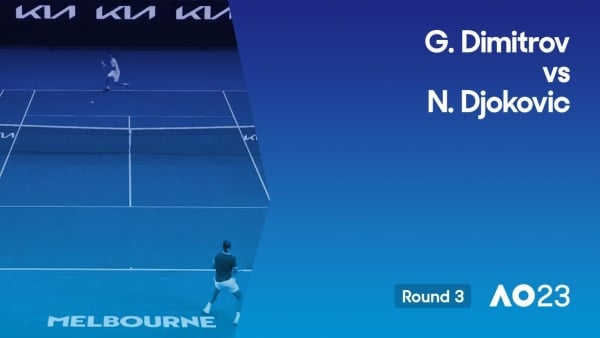Grigor Dimitrov v Novak Djokovic Highlights (3R) | Australian Open 2023