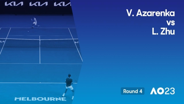 Victoria Azarenka v Lin Zhu Highlights (4R) | Australian Open 2023