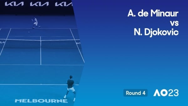 Alex de Minaur v Novak Djokovic Highlights (4R) | Australian Open 2023