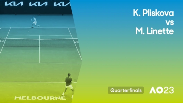 Karolina Pliskova v Magda Linette Highlights (QF) | Australian Open 2023