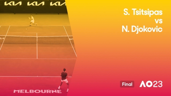 Stefanos Tsitsipas v Novak Djokovic Highlights (F) | Australian Open 2023