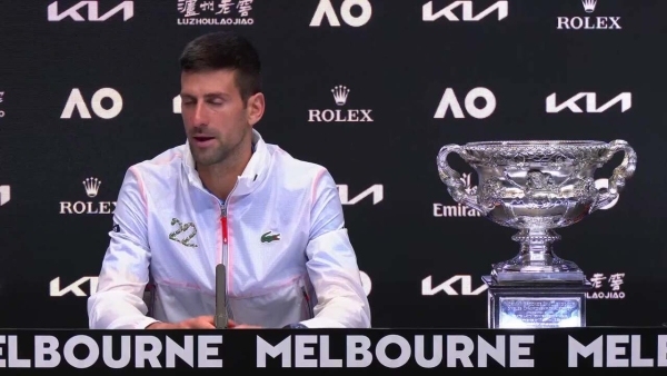 Novak Djokovic Press Conference | Australian Open 2023 Final
