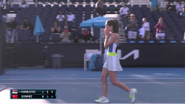 Olga Danilovic v Zeynep Sonmez Highlights | Australian Open 2024 Second Round Qualifying