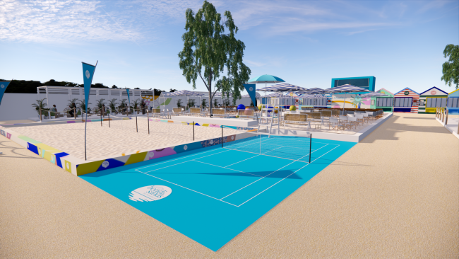 Bondi Sands Beach Tennis Court 