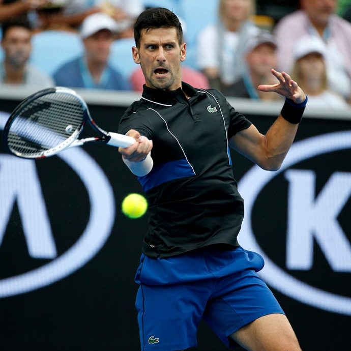 Novak Djokovic is through to the fourth round