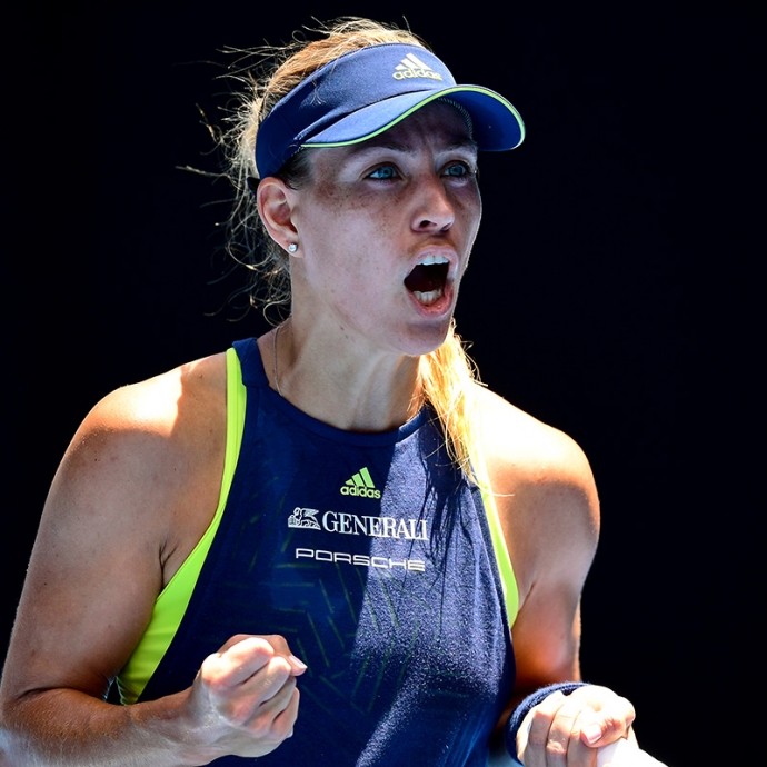 Angelique Kerber is through to the quarters
