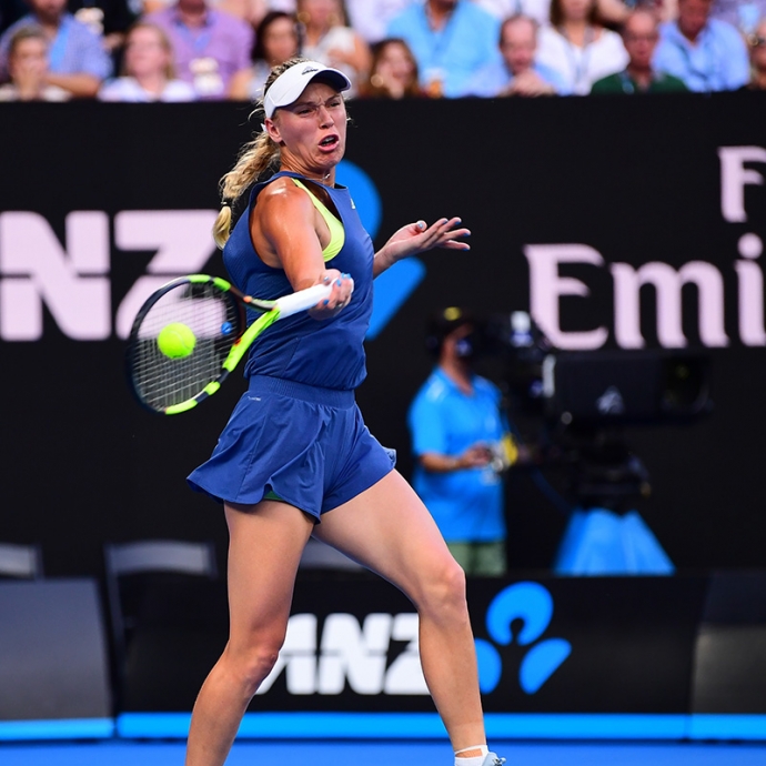 Caroline Wozniacki, Women's singles, Australian Open