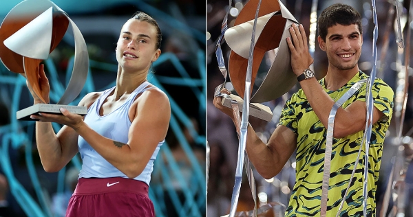 French Open: Novak Djokovic, Carlos Alcaraz and Aryna Sabalenka