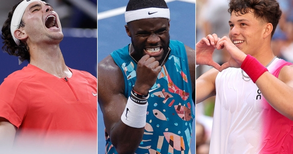 Viertelfinalisten Fritz, Tiafoe und Shelton nähern sich ihrem ersten ...
