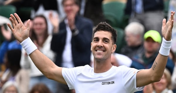 Kokkinakis saves match points to score one of his biggest Slam wins