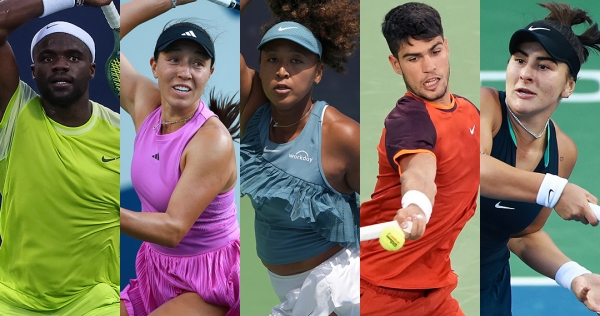 Fünf im Fokus: Osaka, Alcaraz, Pegula, Tiafoe, Andreescu