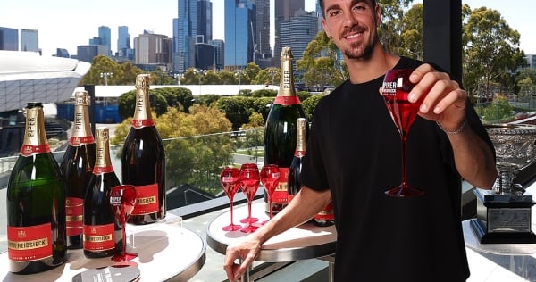 Kokkinakis welcomes extension of AO’s partnership with Piper-Heidsieck