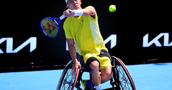 Wheelchair events bigger than ever during AO 2025