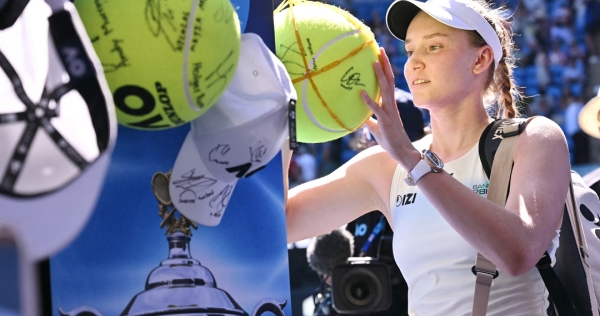 Dominant Rybakina serves up ticket to AO second round