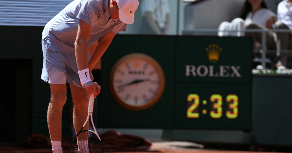Dominant Sinner suffers shock exit to blow Roland Garros wide open