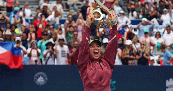 Records set, greats recalled as Eala wins first WTA title in Washington DC