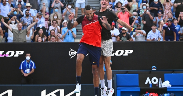 Doubles wrap: Kyrgios, Kokkinakis keep the fun coming - Vimarsana News