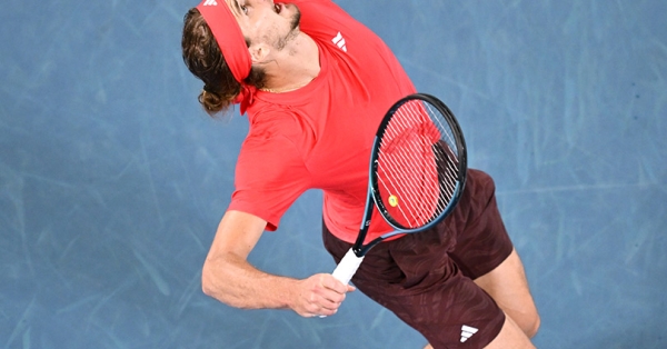 Zverev puts the foot down to zip into second round