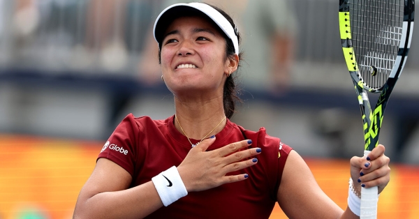 Alexandra Eala: The Philippines' rising star who beat the AO champ | AO